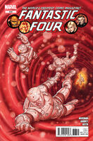 Fantastic Four #606 "Adventures in Red" Release date: May 23, 2012 Cover date: July, 2012