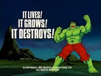 Incredible Hulk (1982 animated series) Season 1 8 Screenshot