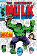 Incredible Hulk #116 ""The Eve of Annihilation"" (June, 1969)