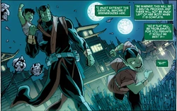 Kl'rt (Earth-616), Jazinda Kl'rt-Spawn (Earth-616), and Sarnogg (Earth-616) from She-Hulk Vol 2 33 001