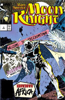 Marc Spector: Moon Knight #3 "Butcher's Moon" Release date: April 25, 1989 Cover date: August, 1989