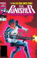 Punisher #5 "Final Solution (Part 2)" Release date: February 11, 1986 Cover date: May, 1986
