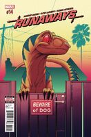 Runaways (Vol. 5) #14 "That Was Yesterday pt II" Release date: October 17, 2018 Cover date: December, 2018