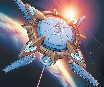 Alpha Flight Low-Orbit Space Station from Captain Marvel Vol 9 1 001