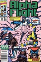 Alpha Flight #88 "Building Blocks (Part 2): Trust" Release date: July 10, 1990 Cover date: September, 1990