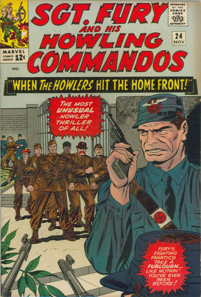 Vol.1  The Howling commandos RARE Fury comics collection Sgt 