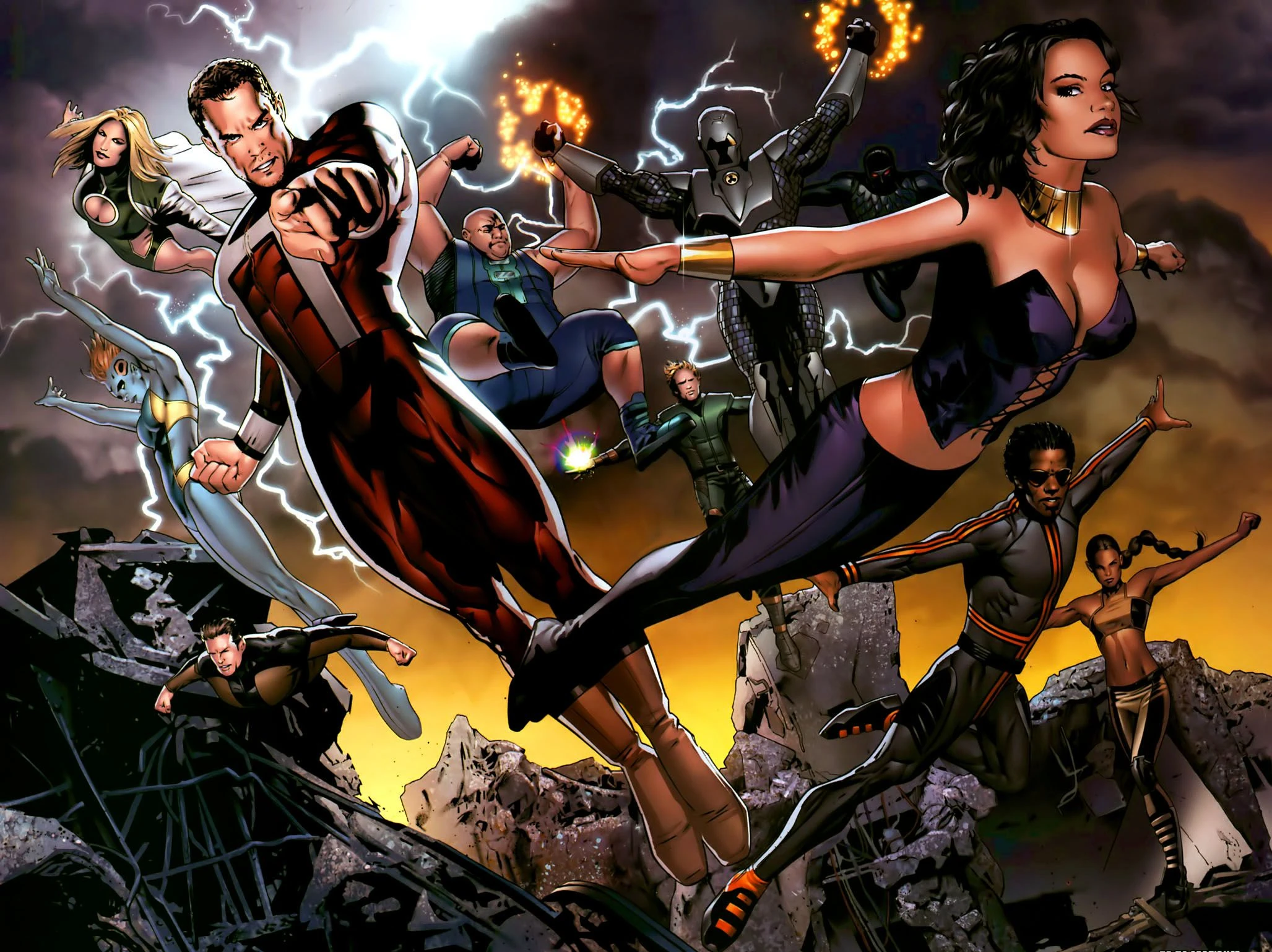 Squadron Supreme Earth Marvel Database Fandom