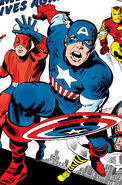 Steve Rogers (Earth-616) Captain America joins the Avengers in Avengers Vol 1 4