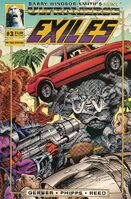 Ultraverse Exiles #3 "A Glimmer and Gone..." Cover date: October, 1993