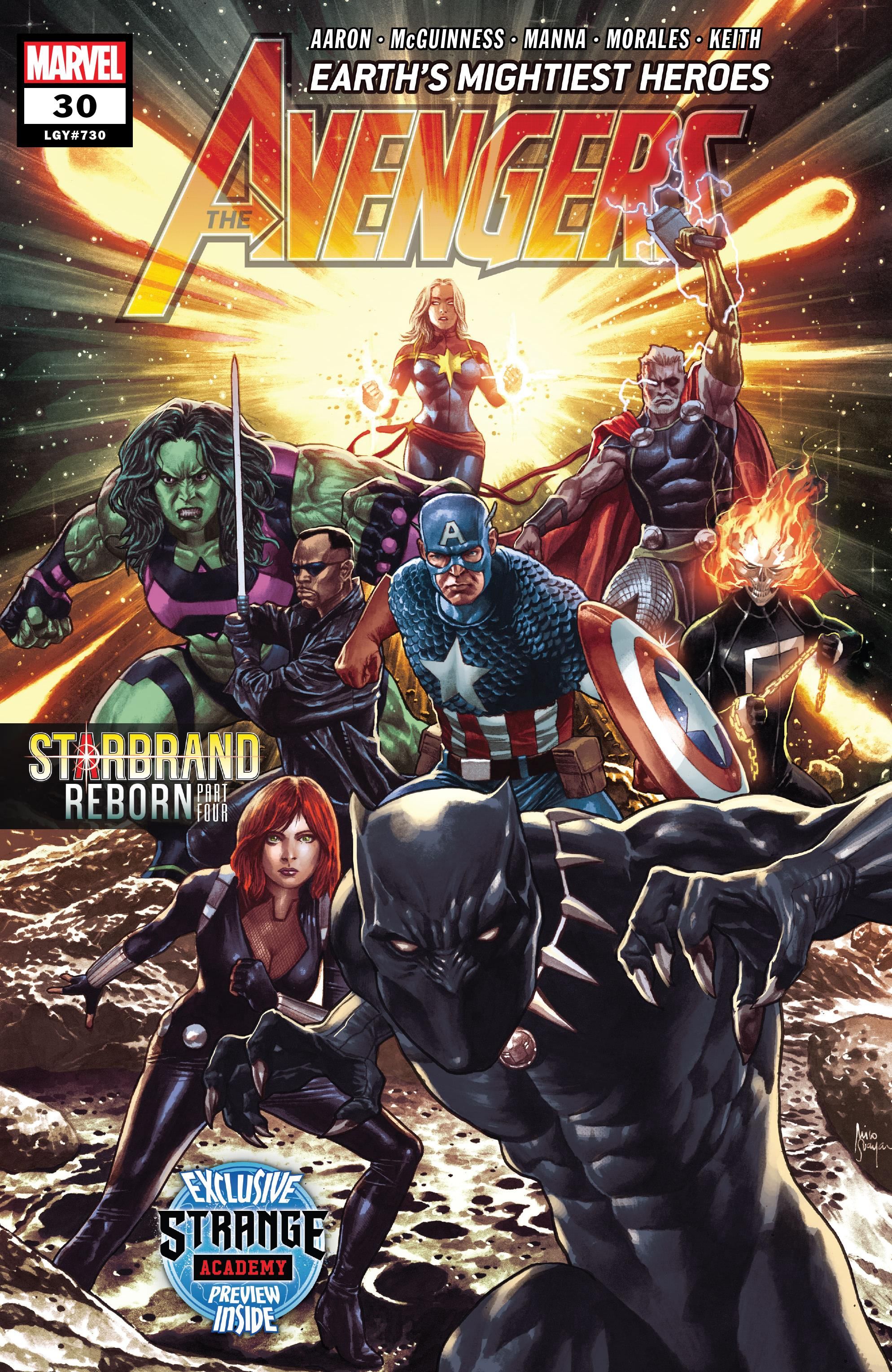 Marvel Comics NEW AVENGERS #30 first printing