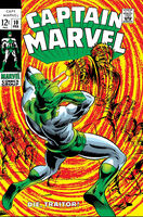 Captain Marvel #10 "Die, Traitor!" Release date: November 12, 1968 Cover date: February, 1969