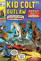 Kid Colt Outlaw #151 "The Brute of Copper County!" Cover date: December, 1970