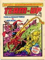 Marvel Team-Up (UK) #4 "Earth 33⅓" Release date: October 2, 1980 Cover date: October, 1980