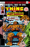 Marvel Two-In-One #37 "Game Point!" Release date: December 6, 1977 Cover date: March, 1978