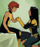 Speaking with Dani about her son From New Mutants (Vol. 4) #15