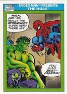 Spider-Man Presents Hulk from Marvel Universe Cards Series I 0001