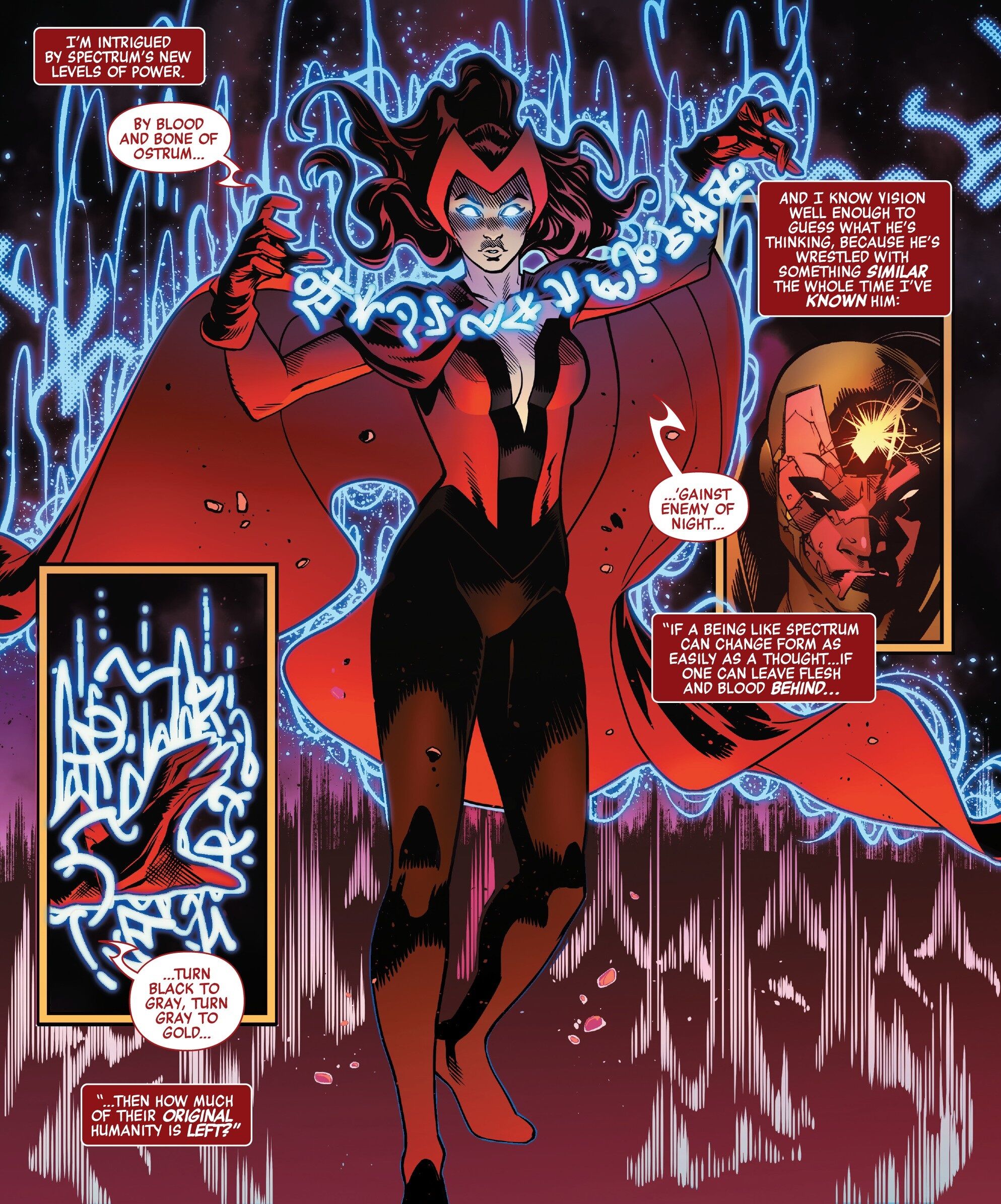 Respect Wanda Maximoff, the Scarlet Witch (Marvel, 616) : r