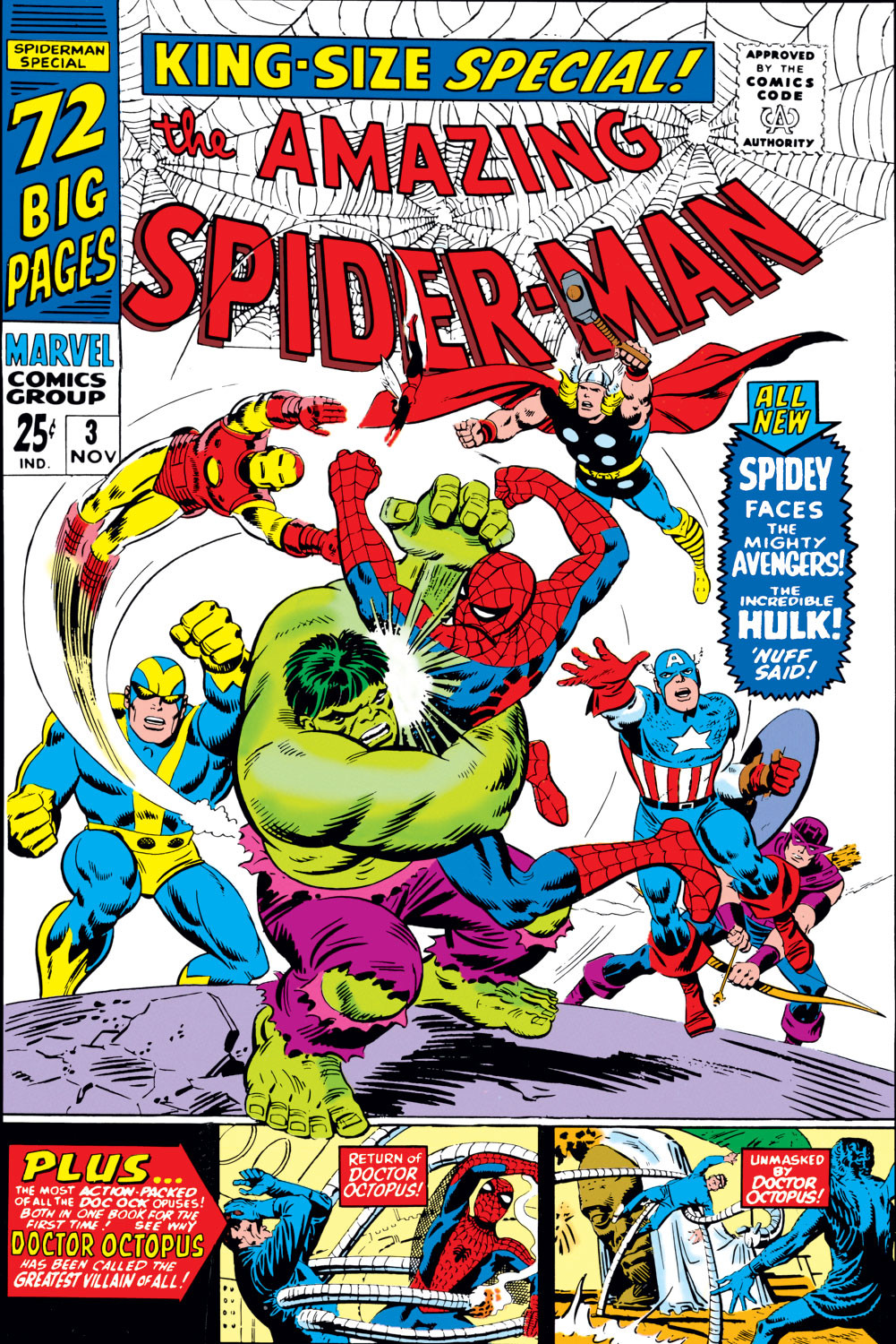 Amazing Spider-Man Vol 1 3, Marvel Database