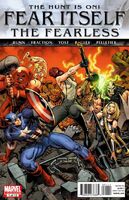 Fear Itself: The Fearless #1 "Battle Lines!" Release date: October 19, 2011 Cover date: December, 2011