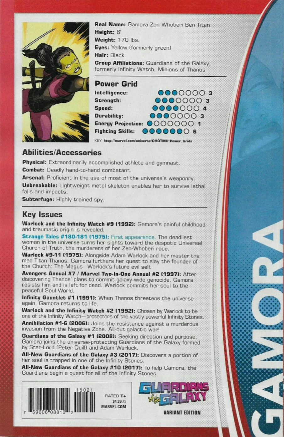 Heft (Trading Card Variant(Back) Variant)