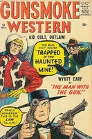 Gunsmoke Western #51 "The Man with the Gun!" Release date: December 2, 1958 Cover date: March, 1959