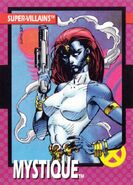 Raven Darkhölme (Earth-616) from X-Men Trading Cards 1992 Set 0001