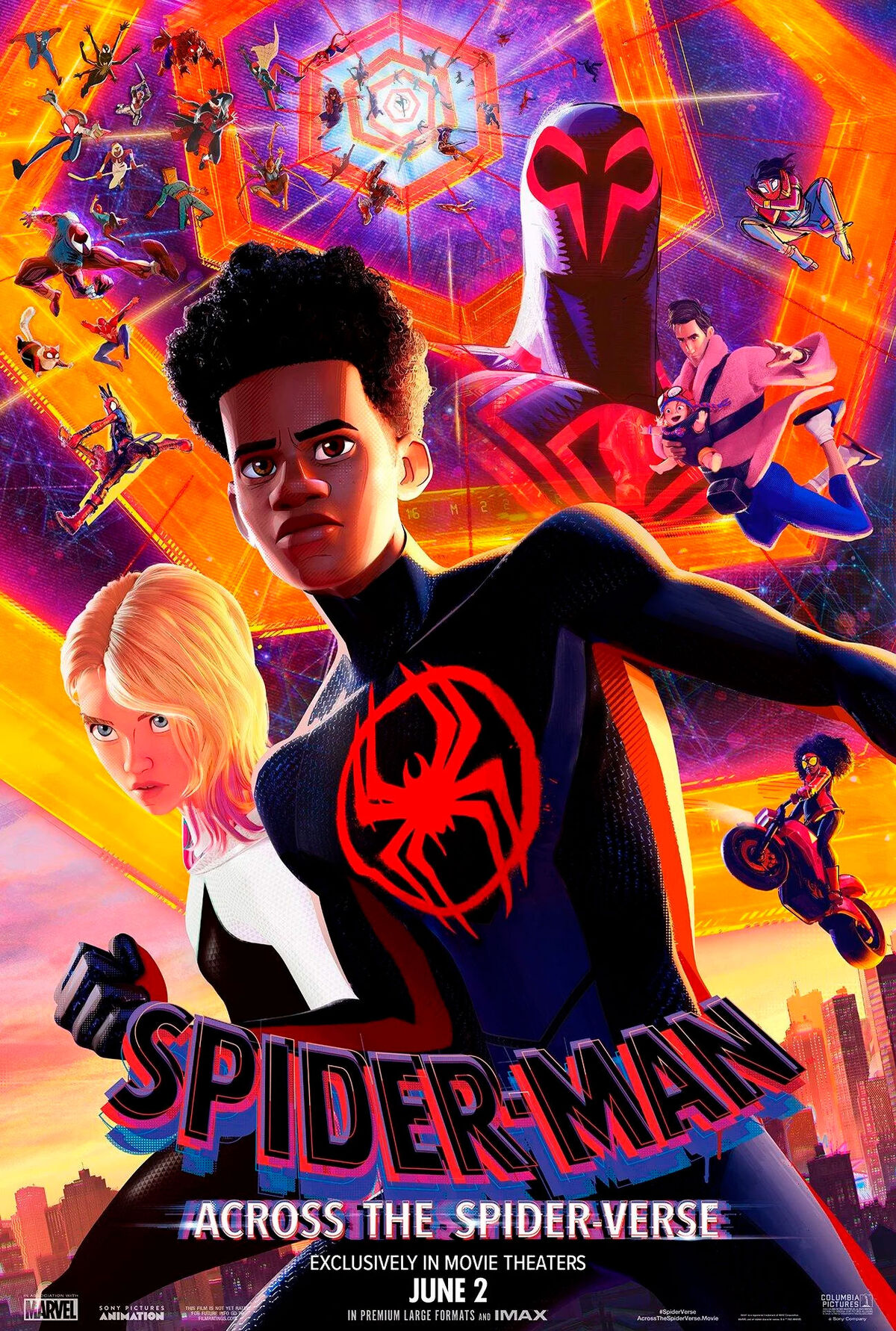 SPIDER-MAN: ACROSS THE SPIDER-VERSE Character Posters Feature Mayday  Parker, Spider-Cat, The Spot, And More