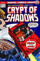 Crypt of Shadows #21 Release date: August 12, 1975 Cover date: November, 1975