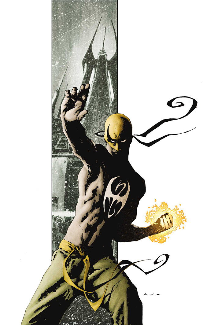 Iron Fist 1/2 Figure Commission - Signed by Ron Wilson