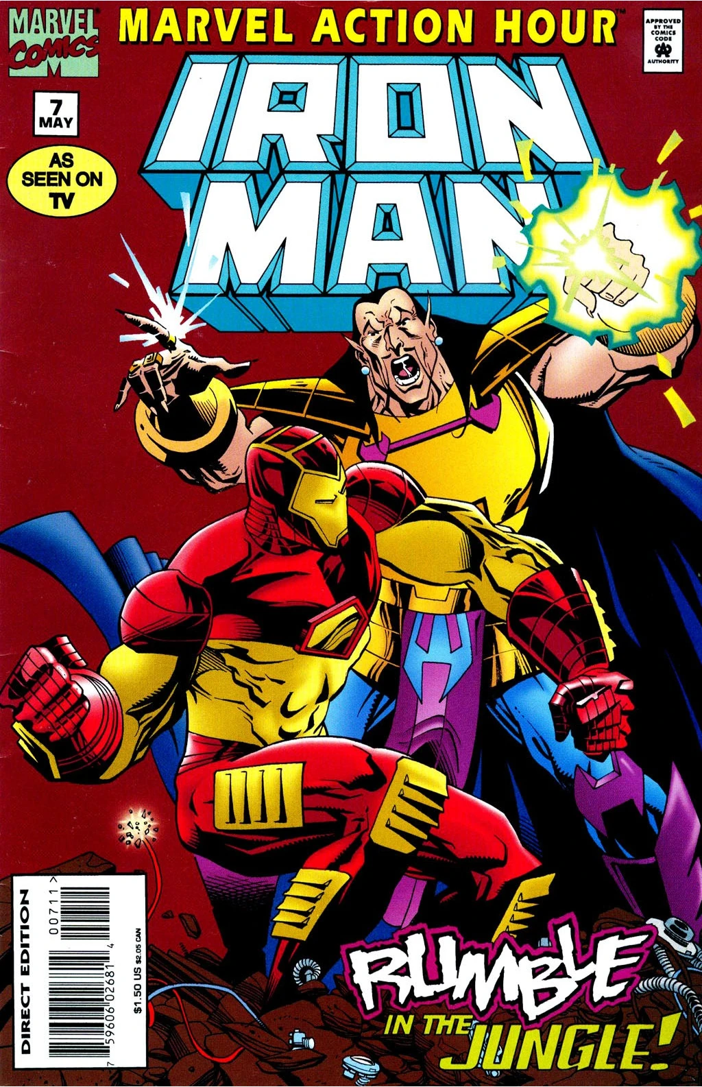 Marvel Action Hour, Featuring Iron Man Vol 1 7 Marvel Database Fandom