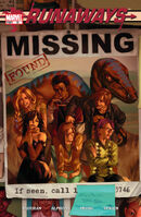 Runaways #18 "Eighteen" Release date: September 22, 2004 Cover date: November, 2004