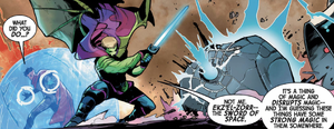 Theodore Altman (Earth-616) with Excelsior (Star-Sword) from Guardians of the Galaxy Vol 6 13 001