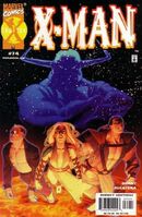 X-Man #74 "Fearful Symmetries Part Four" Release date: February 21, 2001 Cover date: April, 2001