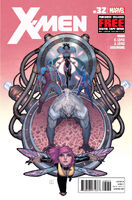 X-Men (Vol. 3) #32 Release date: July 18, 2012 Cover date: September, 2012