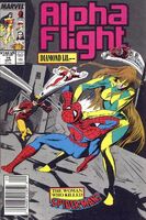 Alpha Flight #74 "Dark Reflections" Release date: May 9, 1989 Cover date: September, 1989