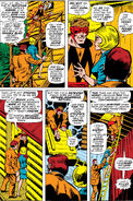 Explaining his out-of-control powers to Vera Cantor and Hank McCoy From Incredible Hulk #161