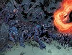 Carnage (Symbiote) (Earth-616) and Venom (Symbiote) (Earth-616) from Venom Vol 4 22 001