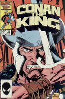 Conan the King #34 "Harvest Of Death" Release date: January 28, 1986 Cover date: May, 1986