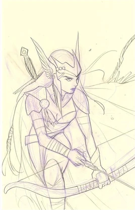 King in Black Return of the Valkyries Vol 1 1 Big Time Collectibles Exclusive Sketch Virgin Variant