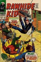 Rawhide Kid #62 "Gun Town" Release date: November 2, 1967 Cover date: February, 1968