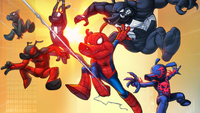 Spider-Ham Family (Earth-41940) from Spider-Man Unlimited (video game) 001
