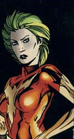 Dark Firebird (Beatriz Grey) Amalgam pocket universe (Earth-9602)