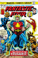 Fantastic Four #164 "The Crusader Syndrome!" Release date: August 26, 1975 Cover date: November, 1975