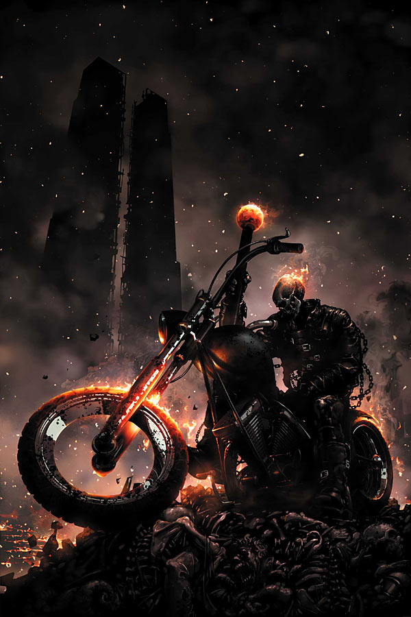 Ghost Rider  Moto do motoqueiro fantasma, Carros e motos, Motoqueiros
