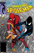 O Incrível Homem-Aranha #258 ""The Sinister Secret of Spider-Man's New Costume!"" (Novembro de 1984)