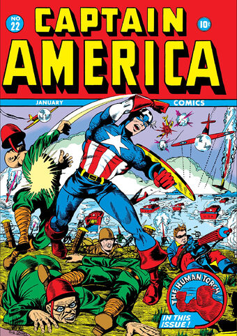 Captain America Comics Vol 1 22 Marvel Database Fandom