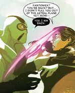 Meeting X in Fantomex's body From Astonishing X-Men (Vol. 4) #6