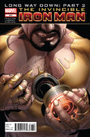 Invincible Iron Man #517 "Long Way Down Part 2: How to Make a Madman" Release date: May 16, 2012 Cover date: July, 2012