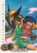 James Howlett (Earth-616) and Jubilation Lee (Earth-616) from X-Men (Trading Cards) 1996 Set 0001.jpg (32 KB) 85. Sidekicks