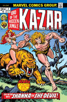 Ka-Zar (Vol. 2) #2 "The Fall of the Red Wizard!" Release date: December 11, 1973 Cover date: March, 1974